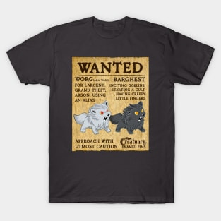 WANTED: Worg and Barghest T-Shirt